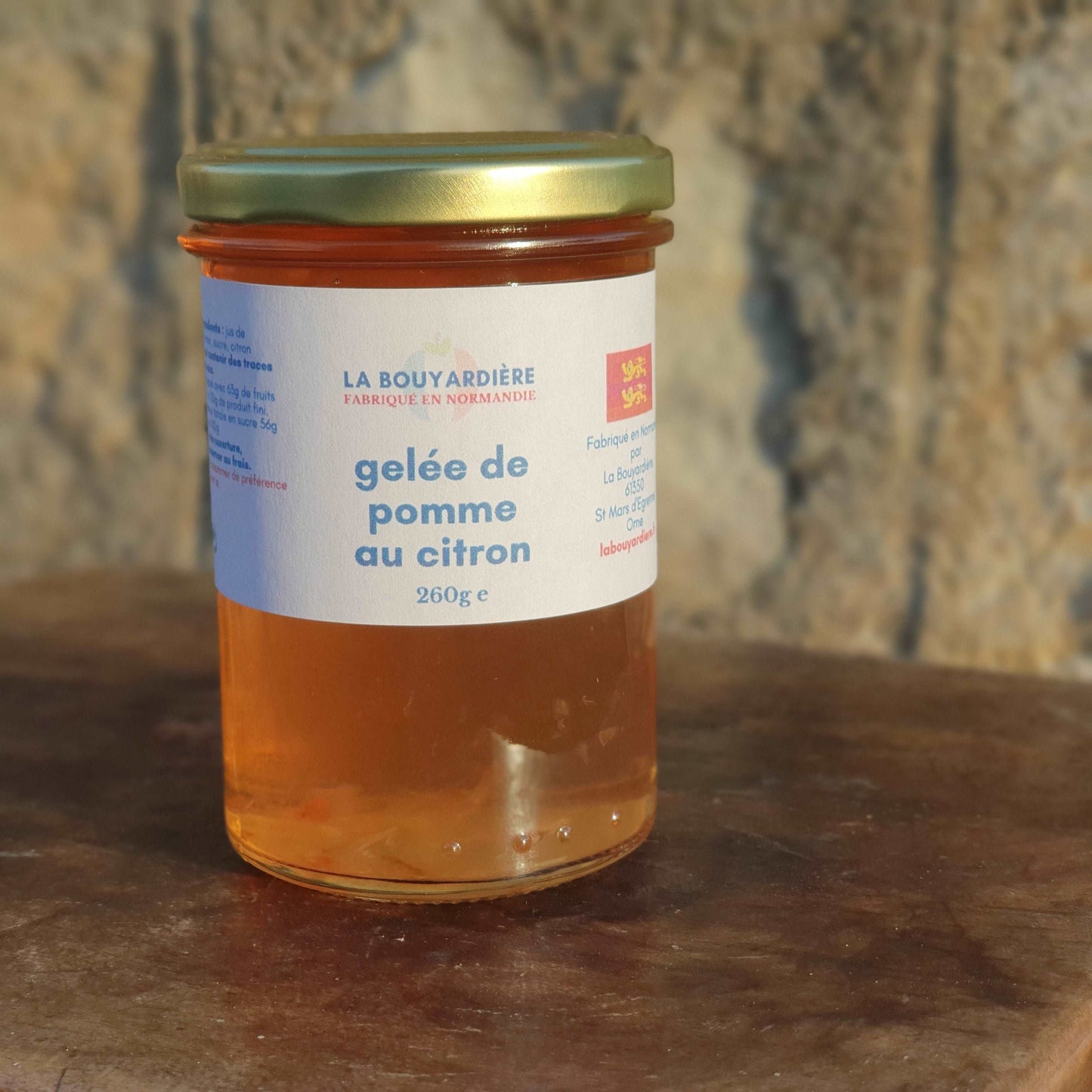 Gelée de pomme au citron 260g