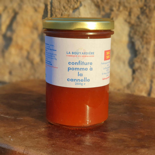 Confiture de pomme à la cannelle 260g