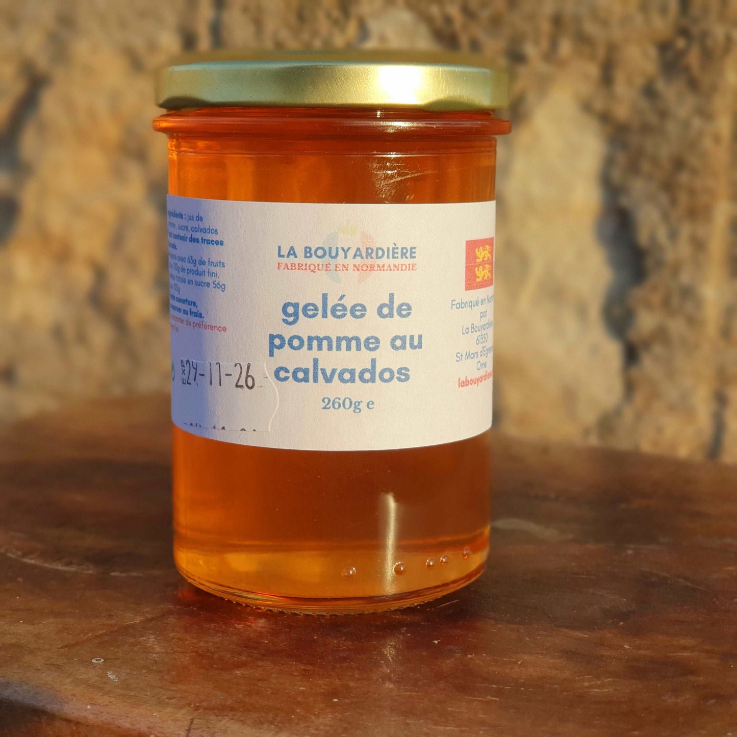 Gelée de pomme au Calvados 260g