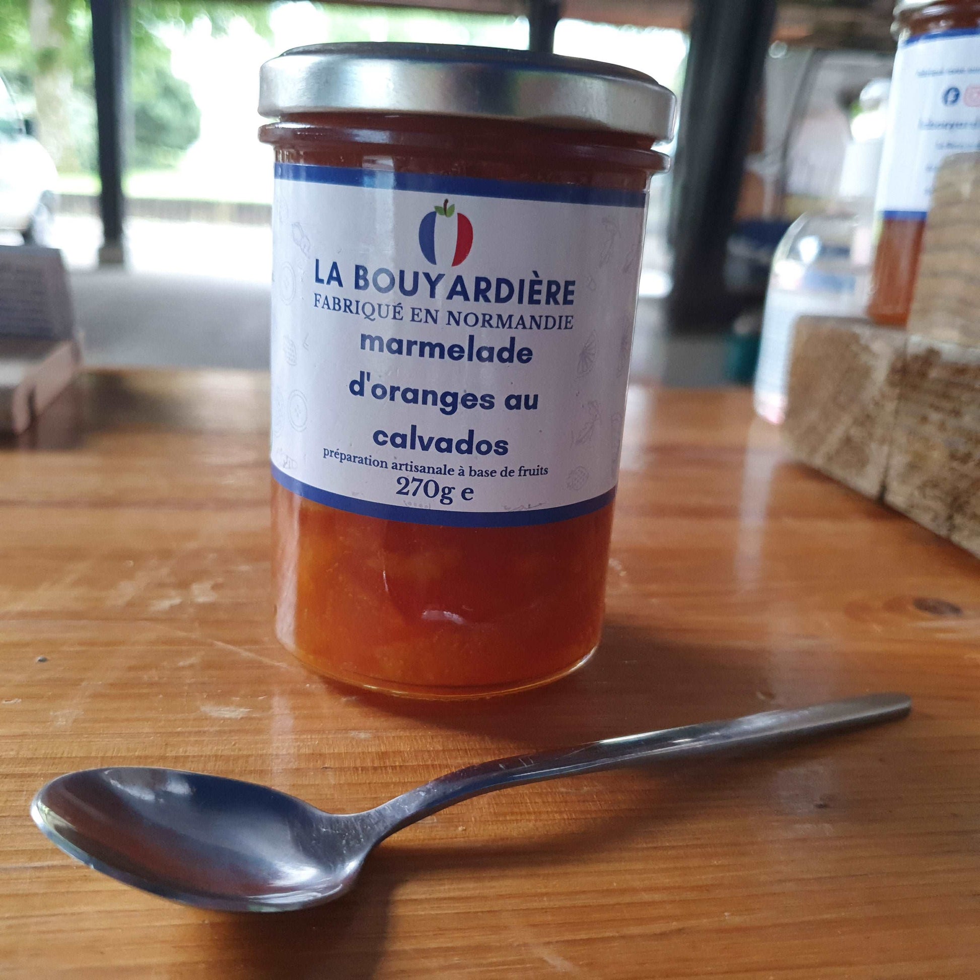Marmelade d’orange au Calvados 260g