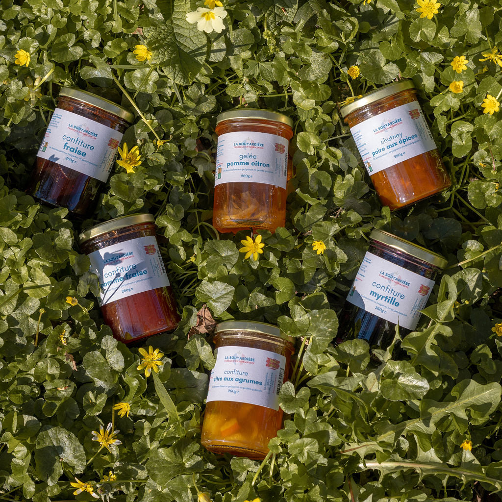 Collection de nos délicieuses confitures et gelées - Confiture la Bouyardière