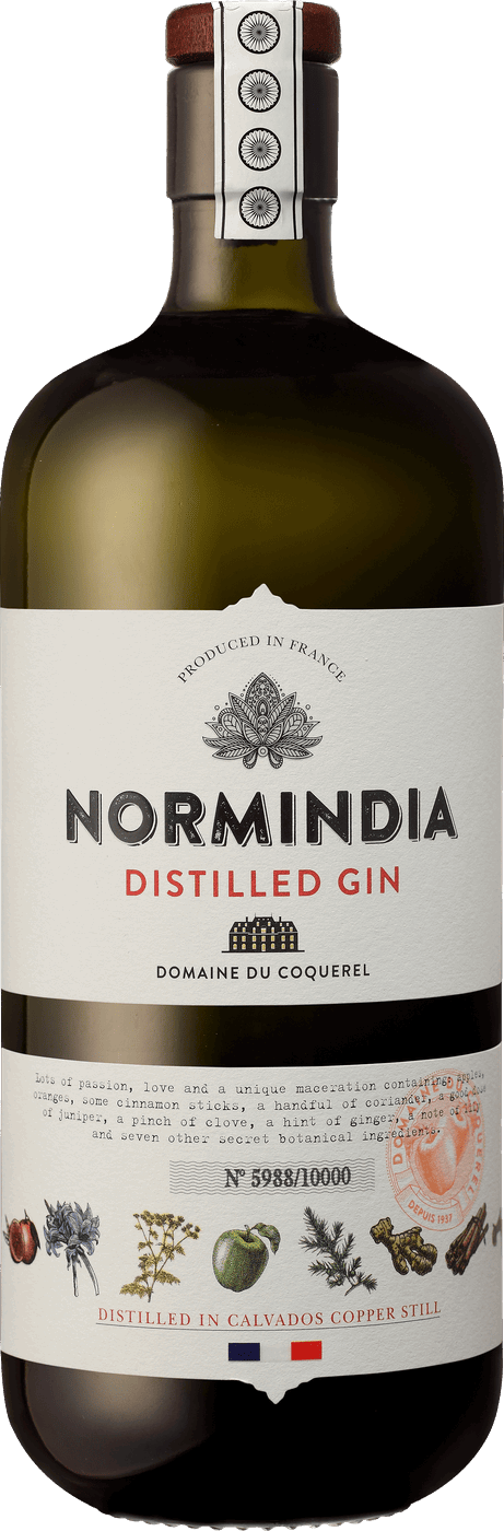 Marmelade de citron vert au gin Normindia 260g