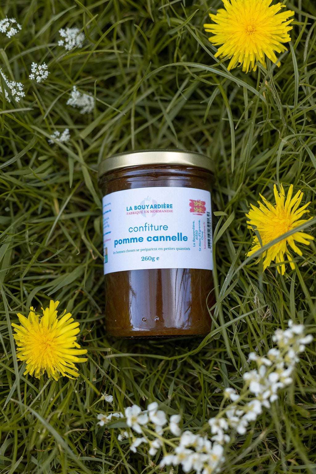 Confiture de pomme à la cannelle 260g