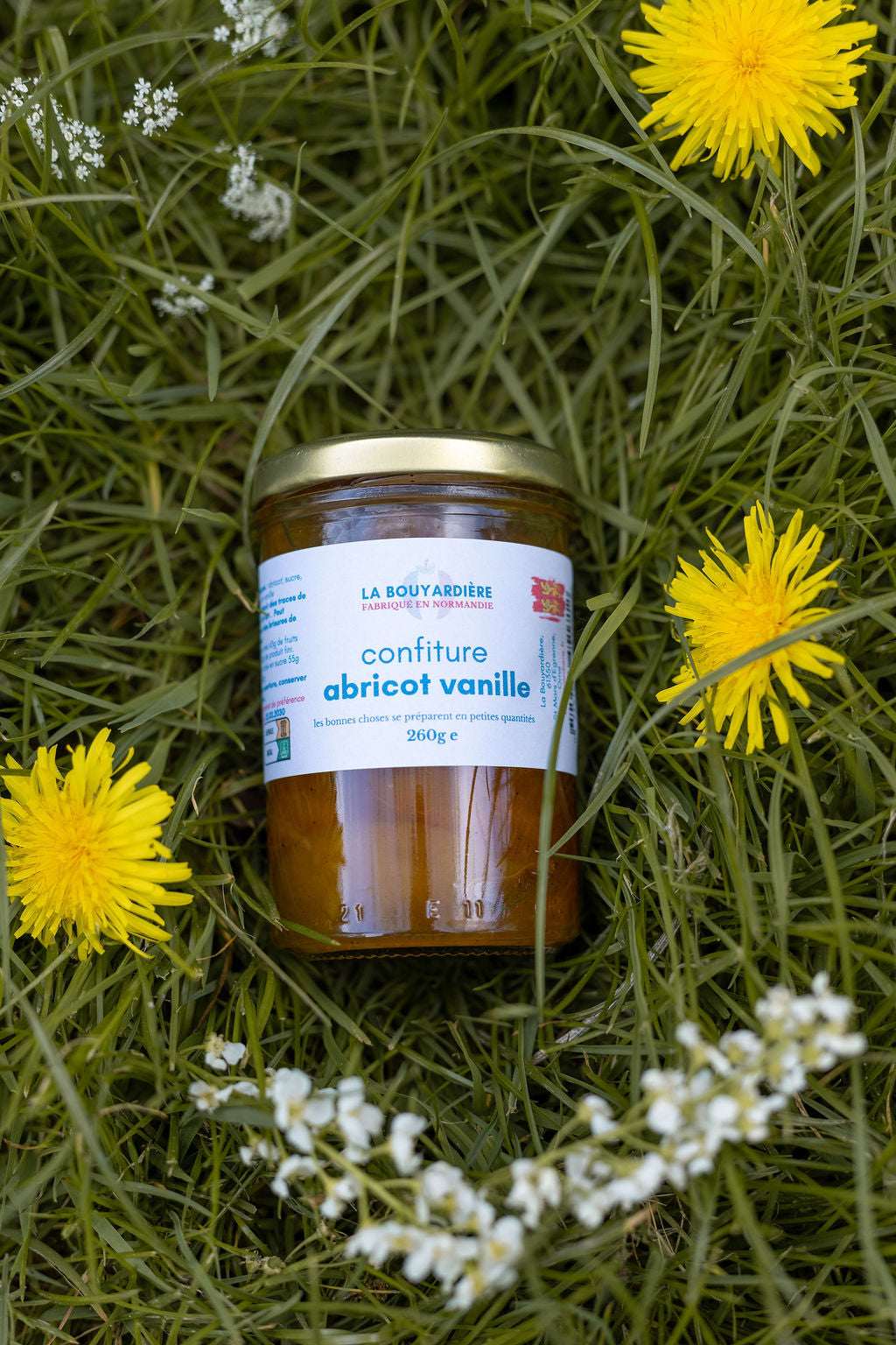 Confiture d'abricot à la vanille 260g