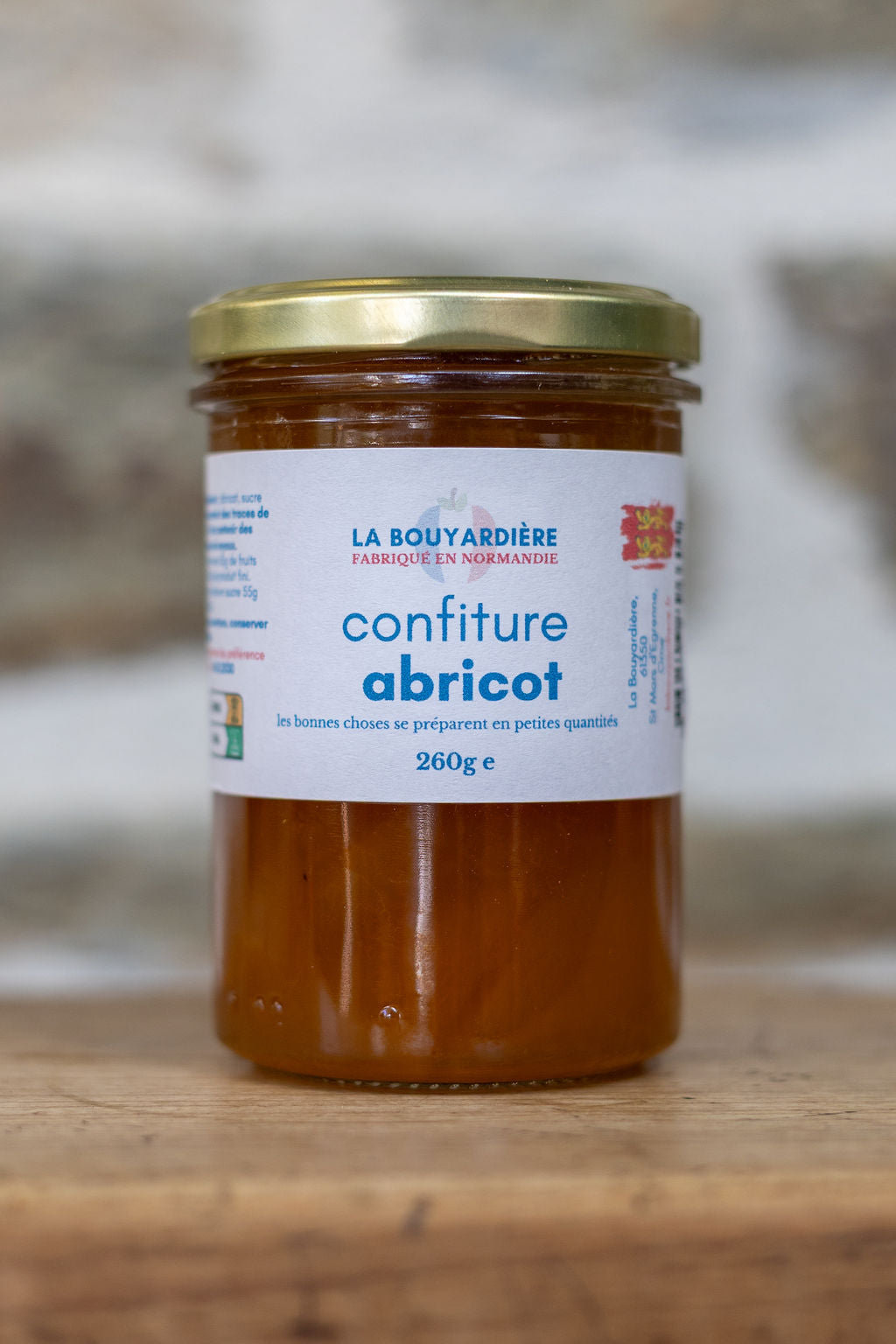 Confiture d'abricot 260g