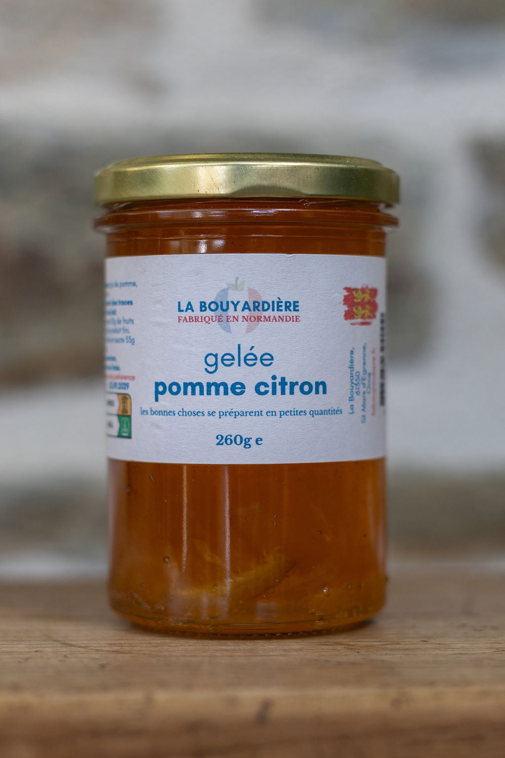 Gelée de pomme au citron 260g