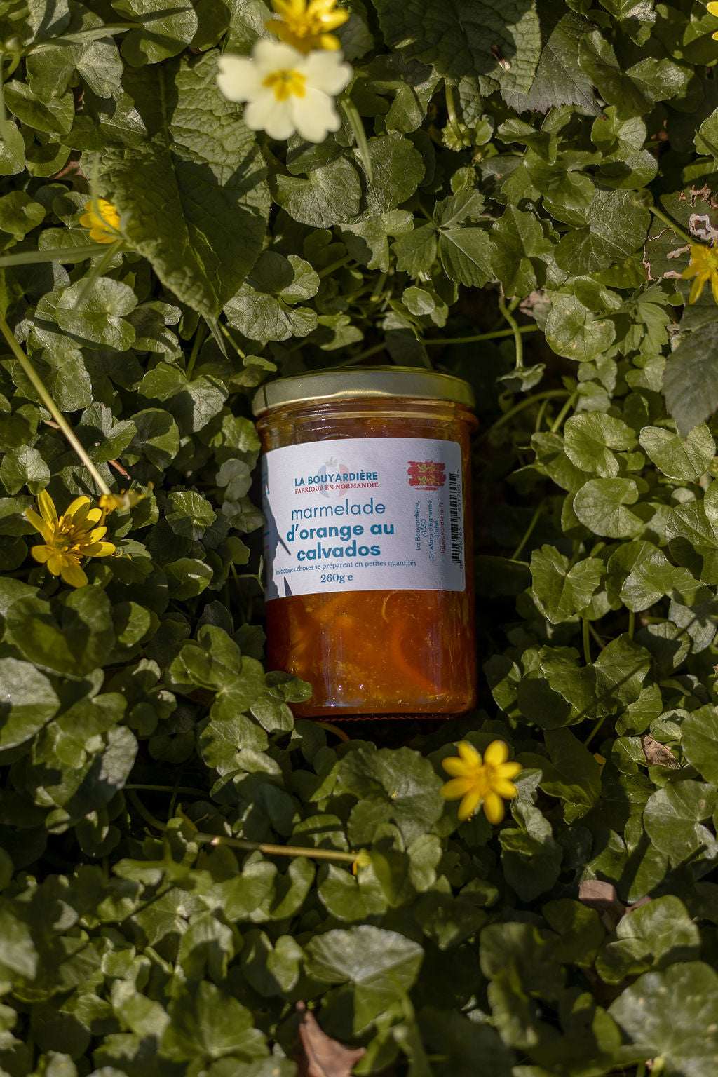 Marmelade d'orange au Calvados 260g